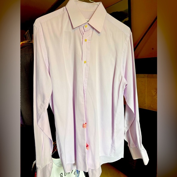 Yves Saint Laurent Men’s Large light Purple dress shirt. - Picture 1 of 4